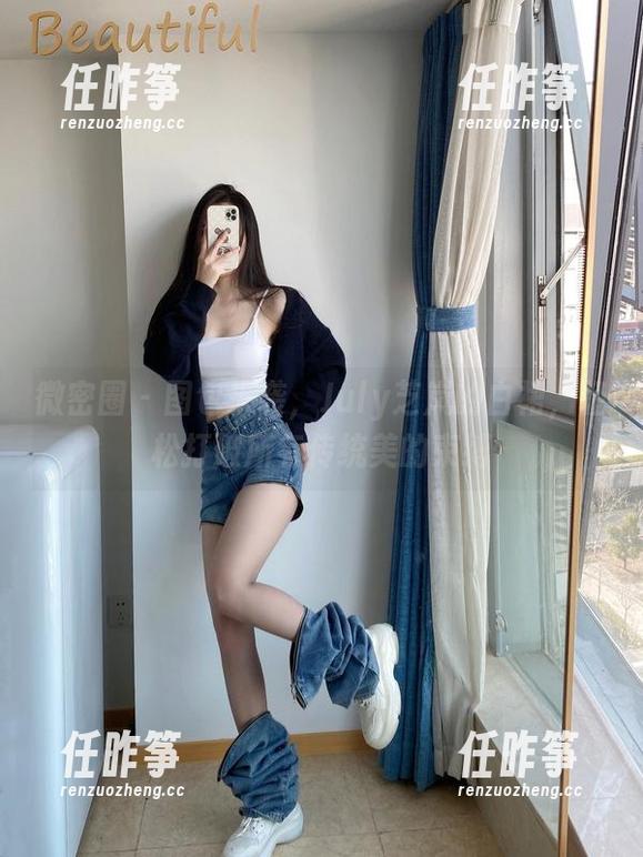 July芝岚 微密圈 - 图包来袭,July芝岚的白裙,轻松打破所有传统美的束缚