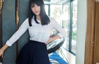 TuiGirl推女郎 - 林萌萌的这张黑色图，看完后我的脑袋里只有一个想法，真有个性！