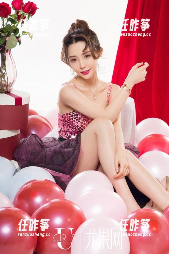 尤果网-谭睿琪 尤果网 - 谭睿琪化身红裙女神,原图免费,你还在犹豫啥?