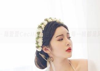 尤物馆 - 陆萱萱Cecilia的白丝写真：每一帧都是风的低语