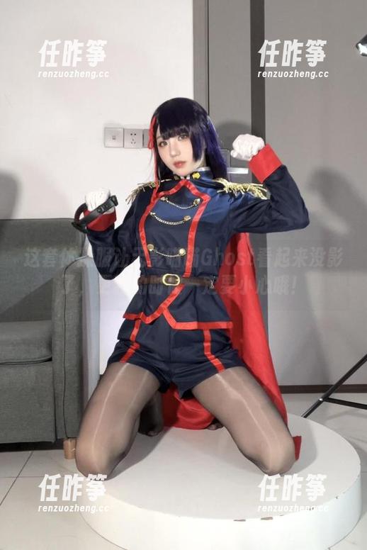 这套体操服让无影喵喵Ghost看起来没影了，更新的时候一定要小心哦！-任昨筝