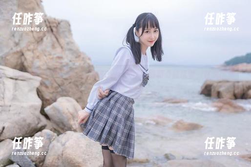 木棉棉OwO 免费咱们不客气,木棉棉OwO的水手服黑贞德造型,在美图里真迷人!
