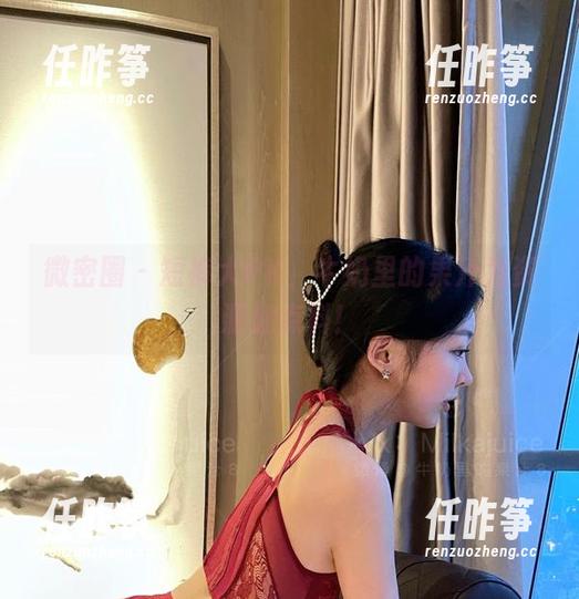 微密圈 - 短裤大PK，牛奶里的果汁为资源加点料！-任昨筝