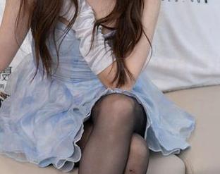 甜予摄影 - 在线见识丹丹的白棉袜——原来袜子也能那么撩的图片！