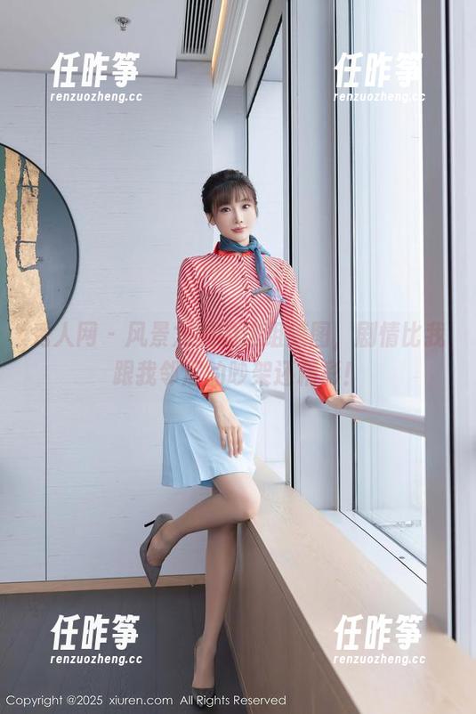 秀人网 - 风景尤美的这组美图，剧情比我跟我邻居的吵架还精彩！-任昨筝