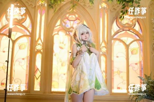 精选莱可Raika的厨娘cos，没想到她的拿手菜也能成为画卷的主角！-任昨筝