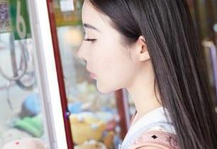蜜桃社 - 眼球得到了眷顾，林柔柔JK原图，壁纸效果直接爆表。